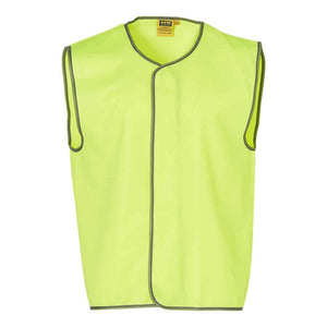 SW02 Hi-Vis SAFETY VEST-Fluoro Yellow