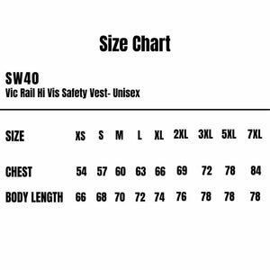 SW40_WS_Vic-Rail-Hi-Vis-Safety-Vest-Unisex_Size-Chart