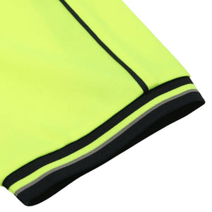 SW89_HI-VIS SUSTAINABLE COOL-BREEZE SAFETY POLO-Yellow-Navy-cuffs