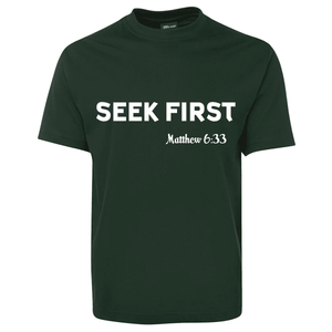 Seek-First_White_Bottle-Men-Shirt