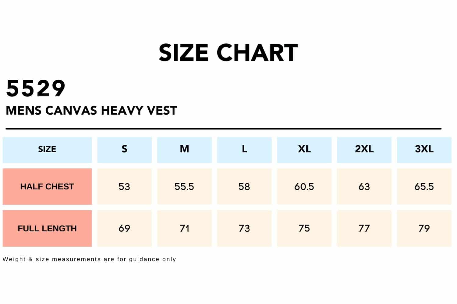 Size-Chart_5529-MENS-CANVAS-HOODED-JACKET