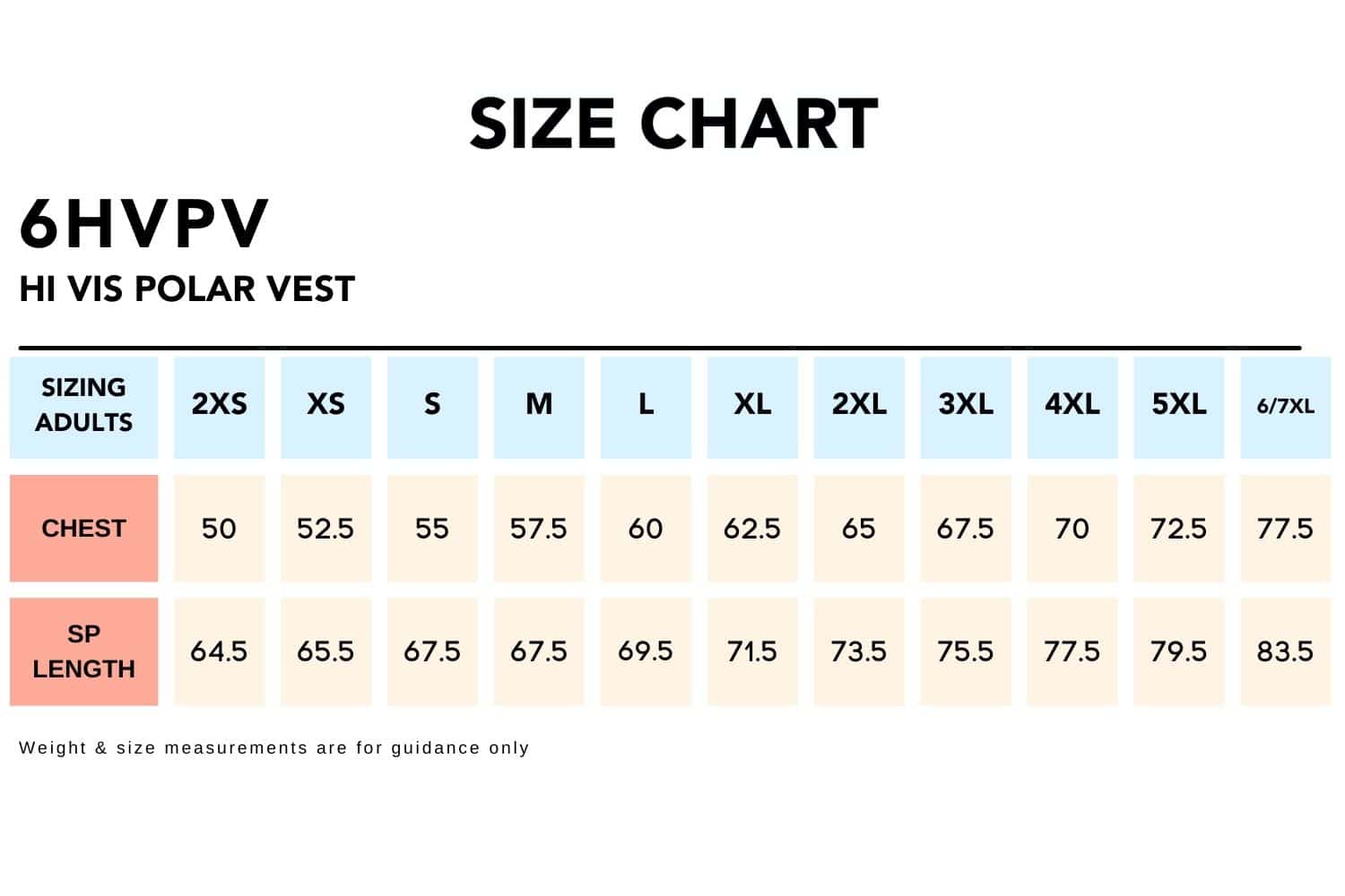 Size-Chart_6HVPV-HI-VIS-POLAR-VEST