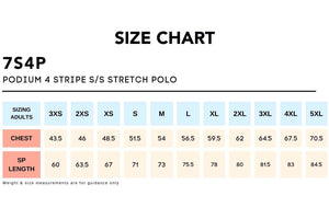 Size Chart_7S4P-PODIUM 4 STRIPE SS STRETCH POLO