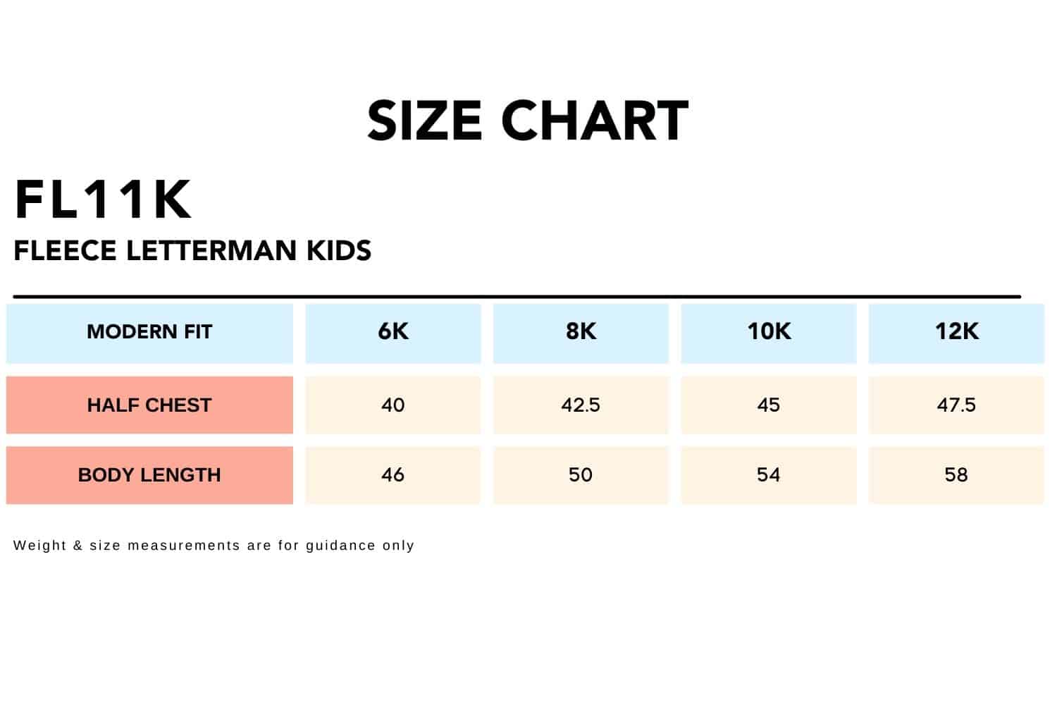 Size-Chart_FL11K-FLEECE-LETTERMAN-Kids