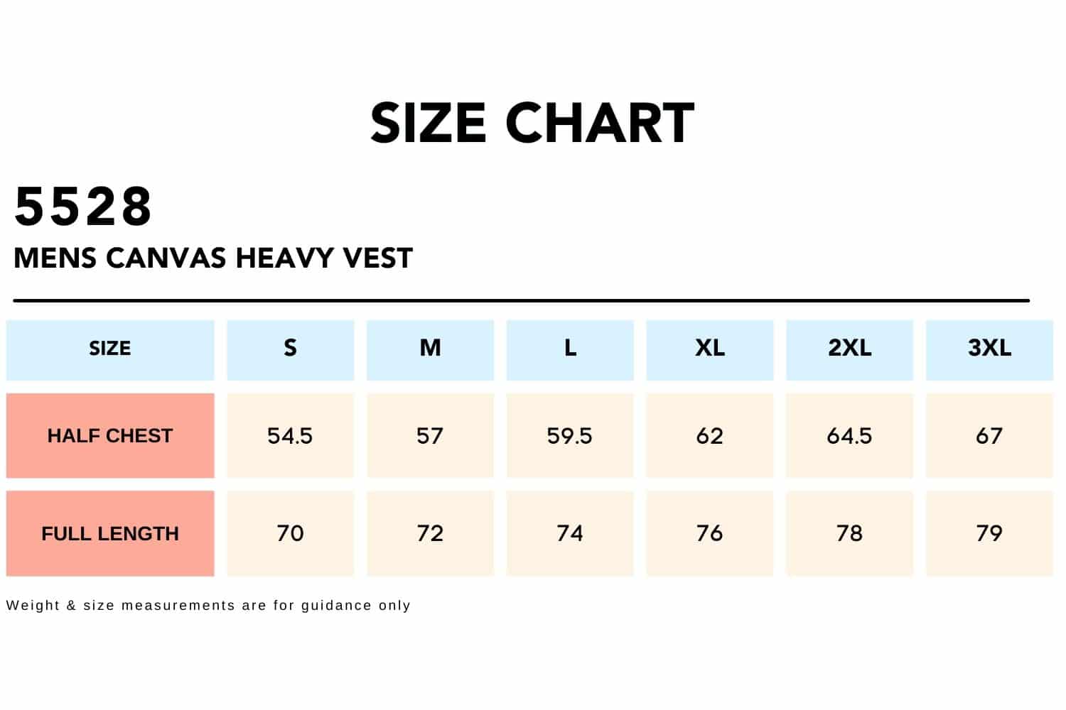 Size-Chart_MENS-CANVAS-HEAVY-VEST-5528