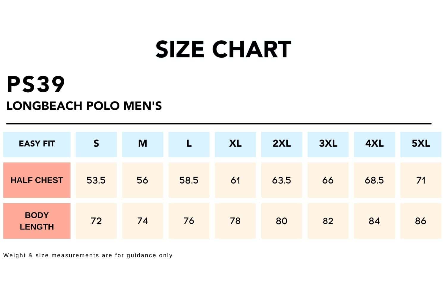 Size-Chart_PS39-LONGBEACH-POLO-Mens