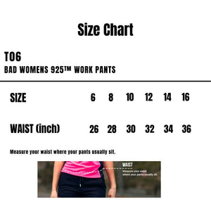T06_Bad_Womens-925-Work-Pants_Size-Chart