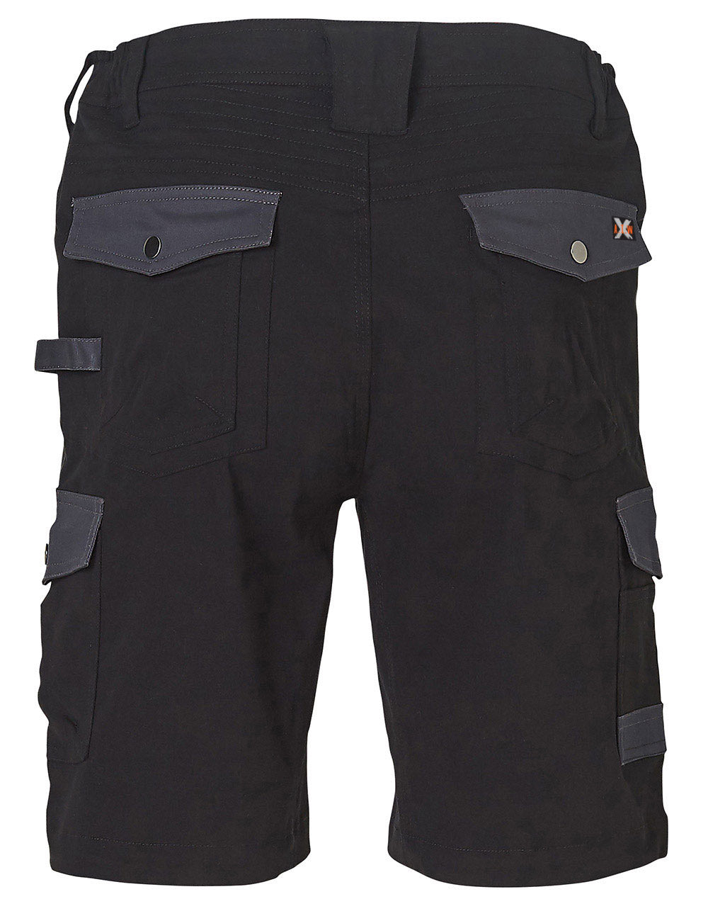 WS Mens Stretch Cargo Work Shorts With Design Panel Treatments - WP23