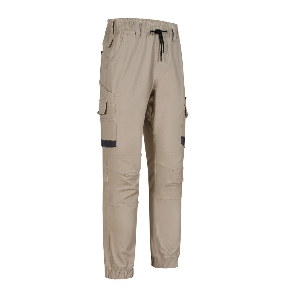 WS Unisex Cotton Stretch Drill Cuffed Work Pants - WP28