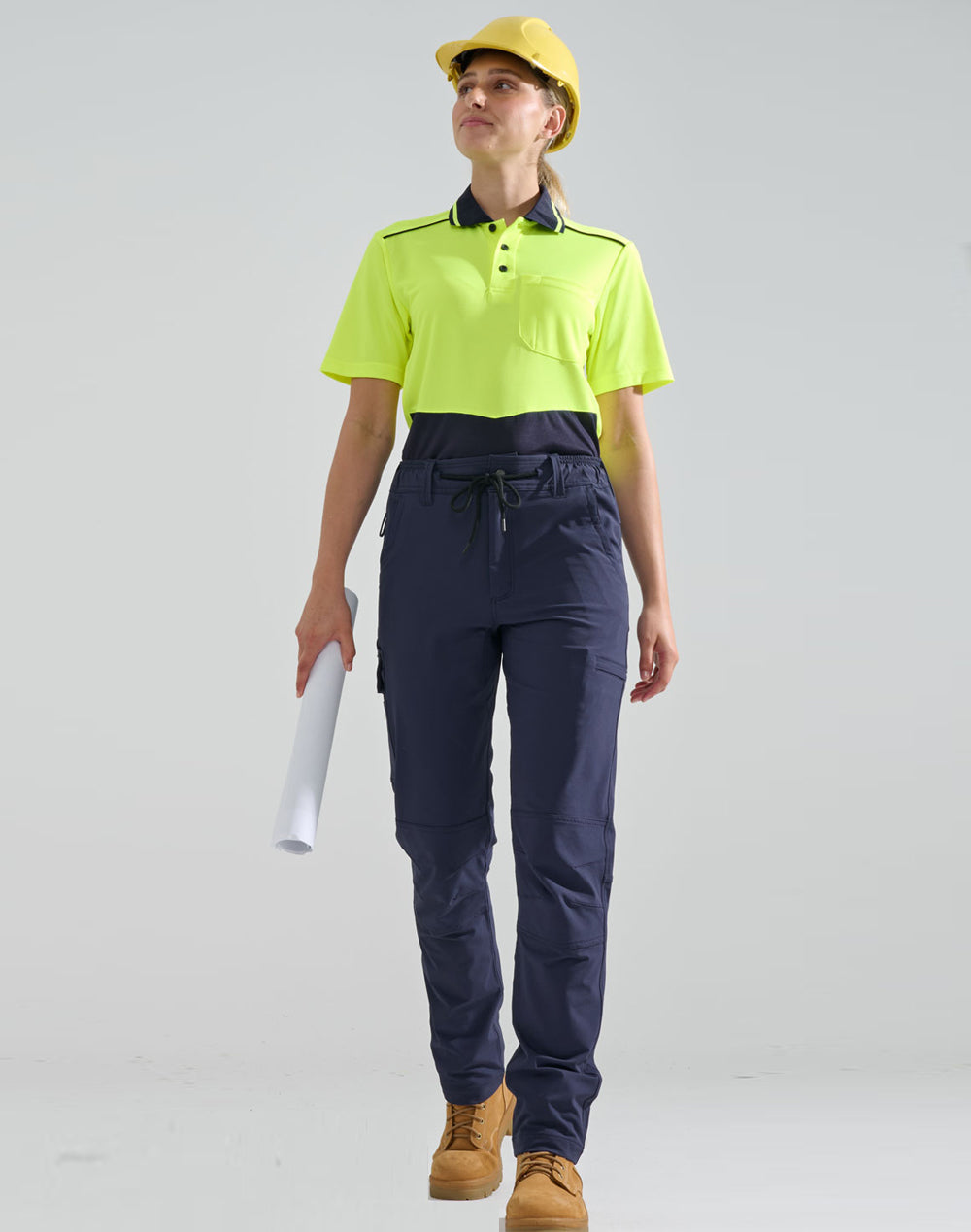 WS Unisex DWR Water Repellent Flexi Work Pants - WP30