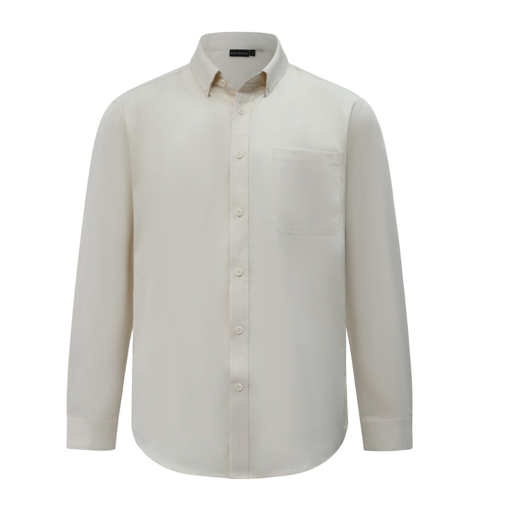 WS Mens Smart Casual Cotton Blend L/S Shirt M7009L