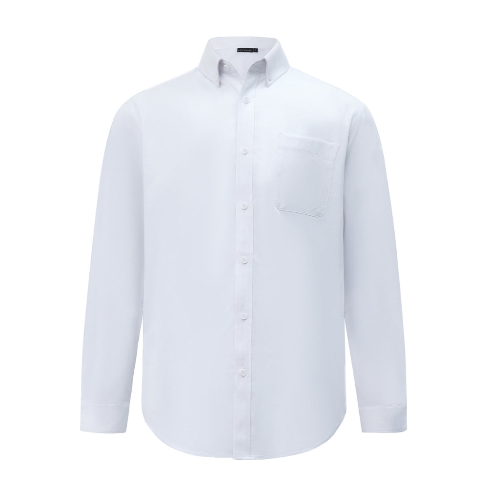 WS Mens Smart Casual Cotton Blend L/S Shirt M7009L