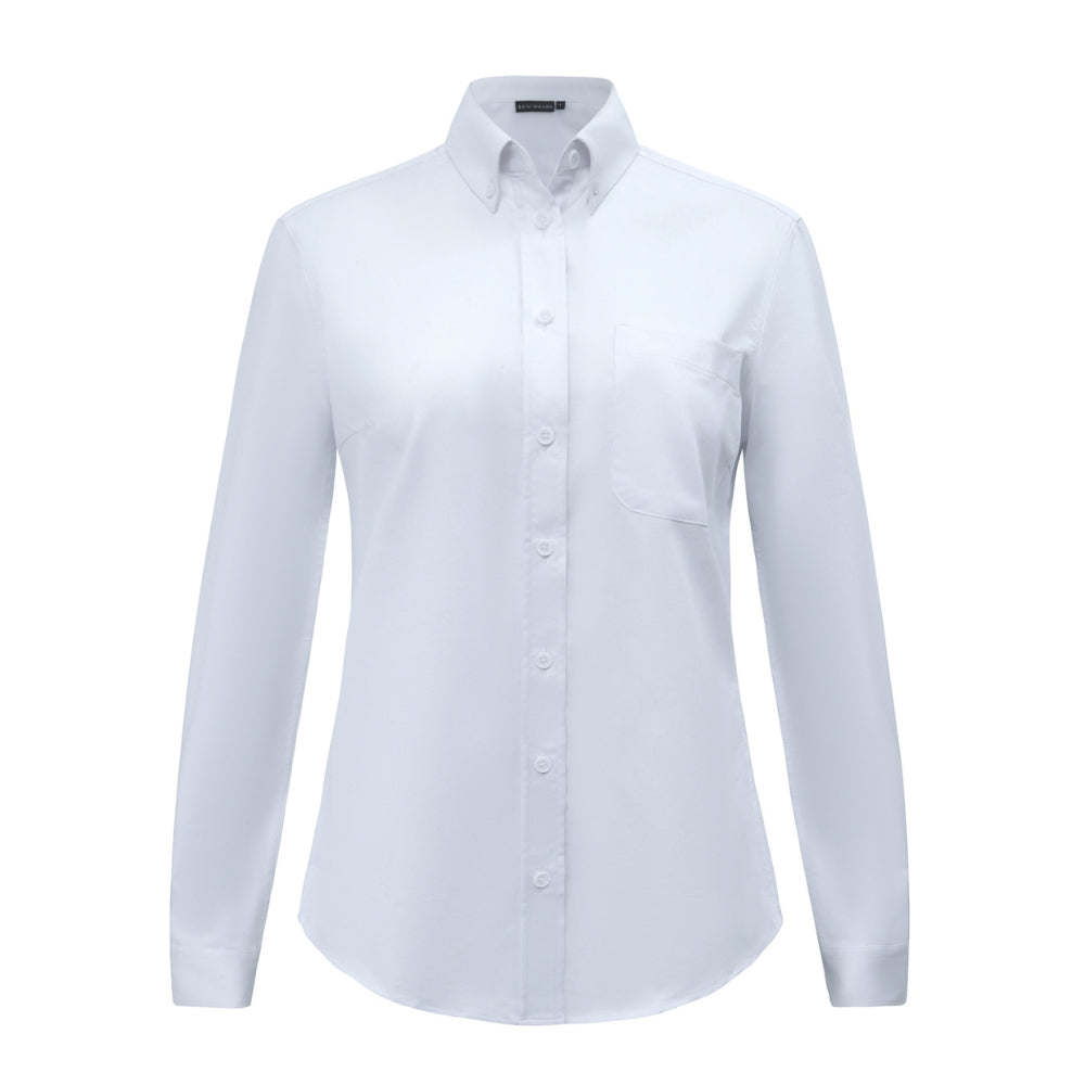 WS Womens Smart Casual Cotton Blend L/S Shirt M8009L