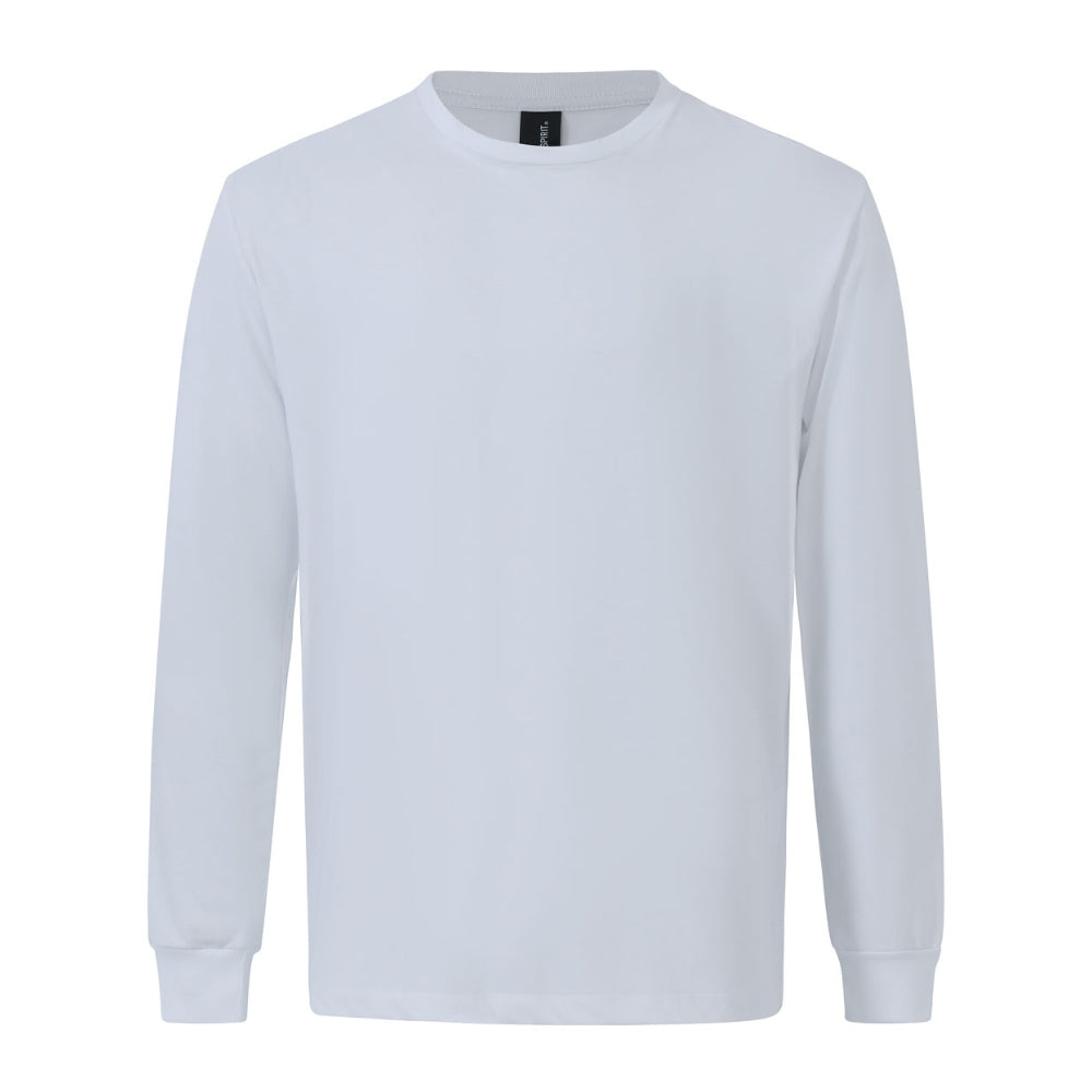 WS Mens Premium Cotton Face L/S Tee - TS47