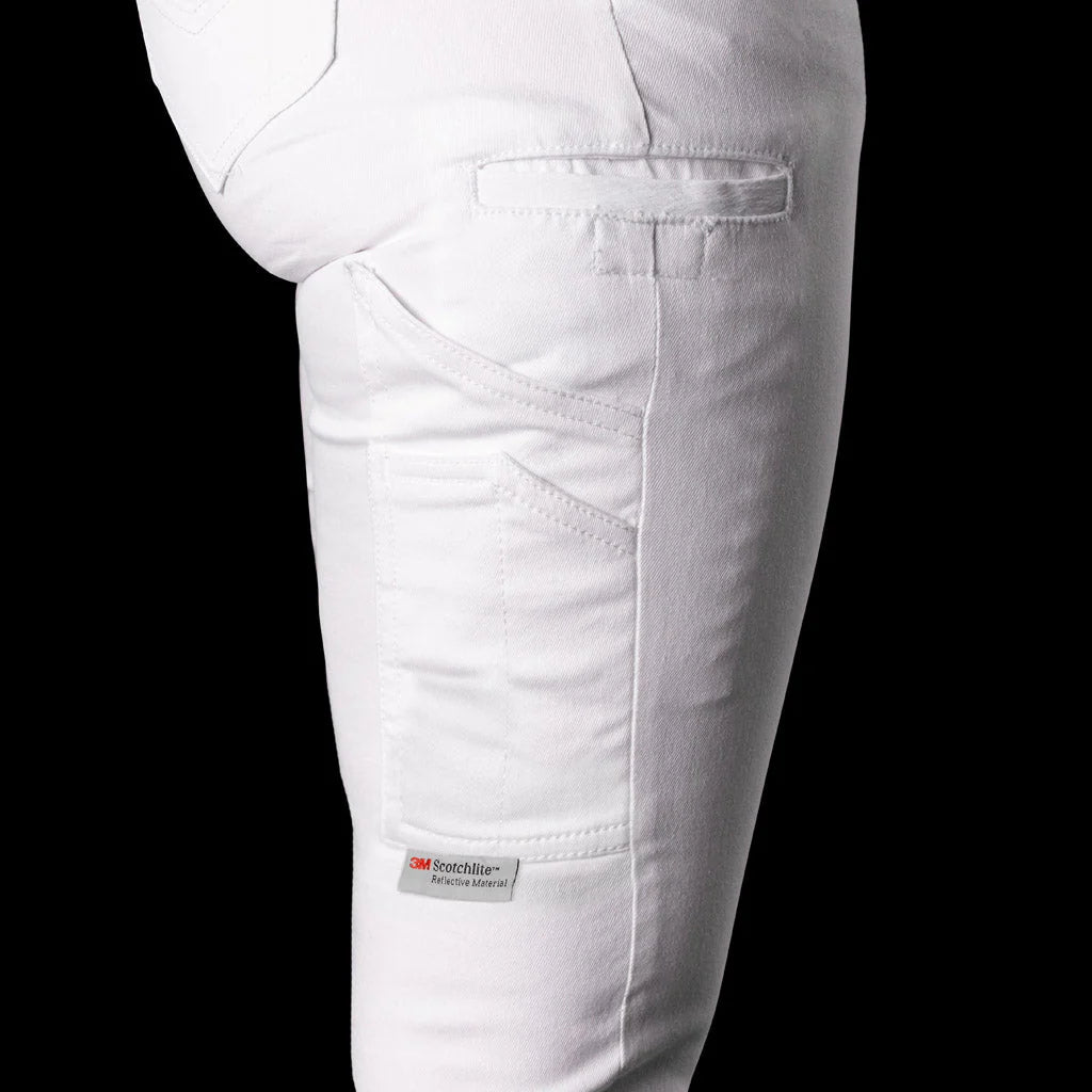 BD Womens Flex Hypermove Work Jeggings With 3M Tape