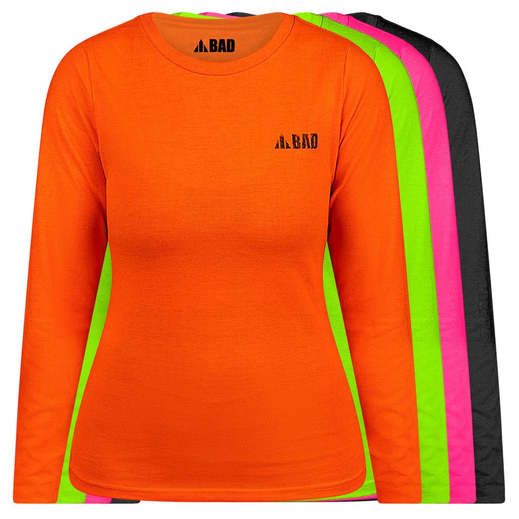 BD  Womens Trademark Hi-Vis  L/S T-Shirt