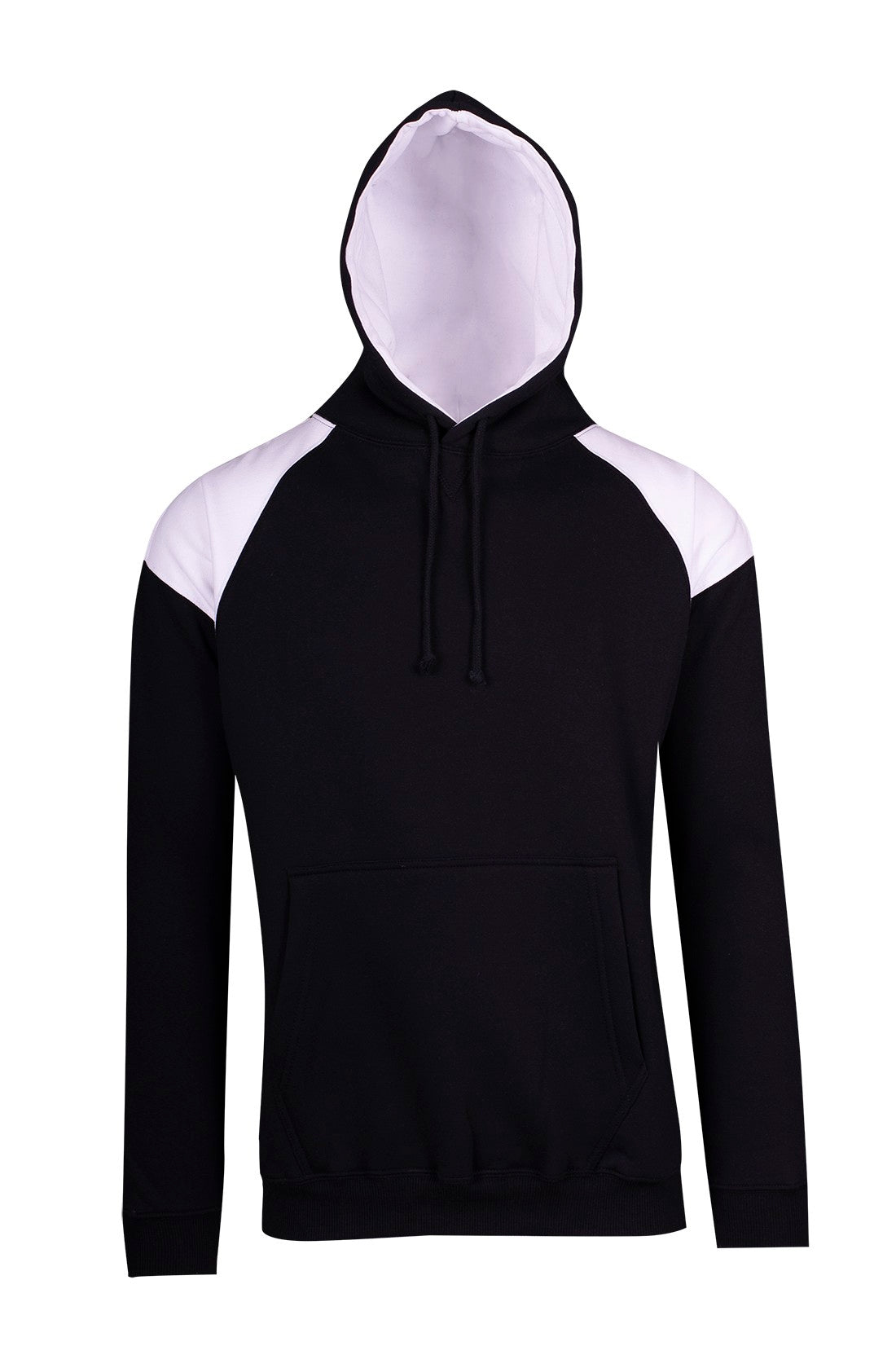 RM Mens Shoulder Contrast Panel Hoodie - F303HP