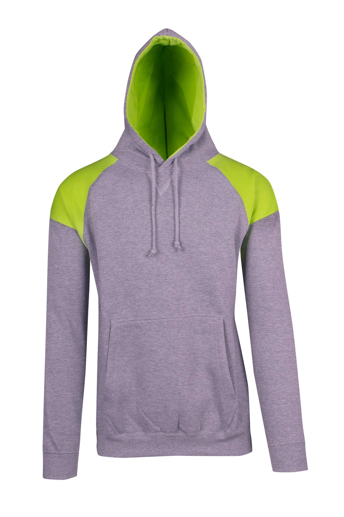 RM Mens Shoulder Contrast Panel Hoodie - F303HP