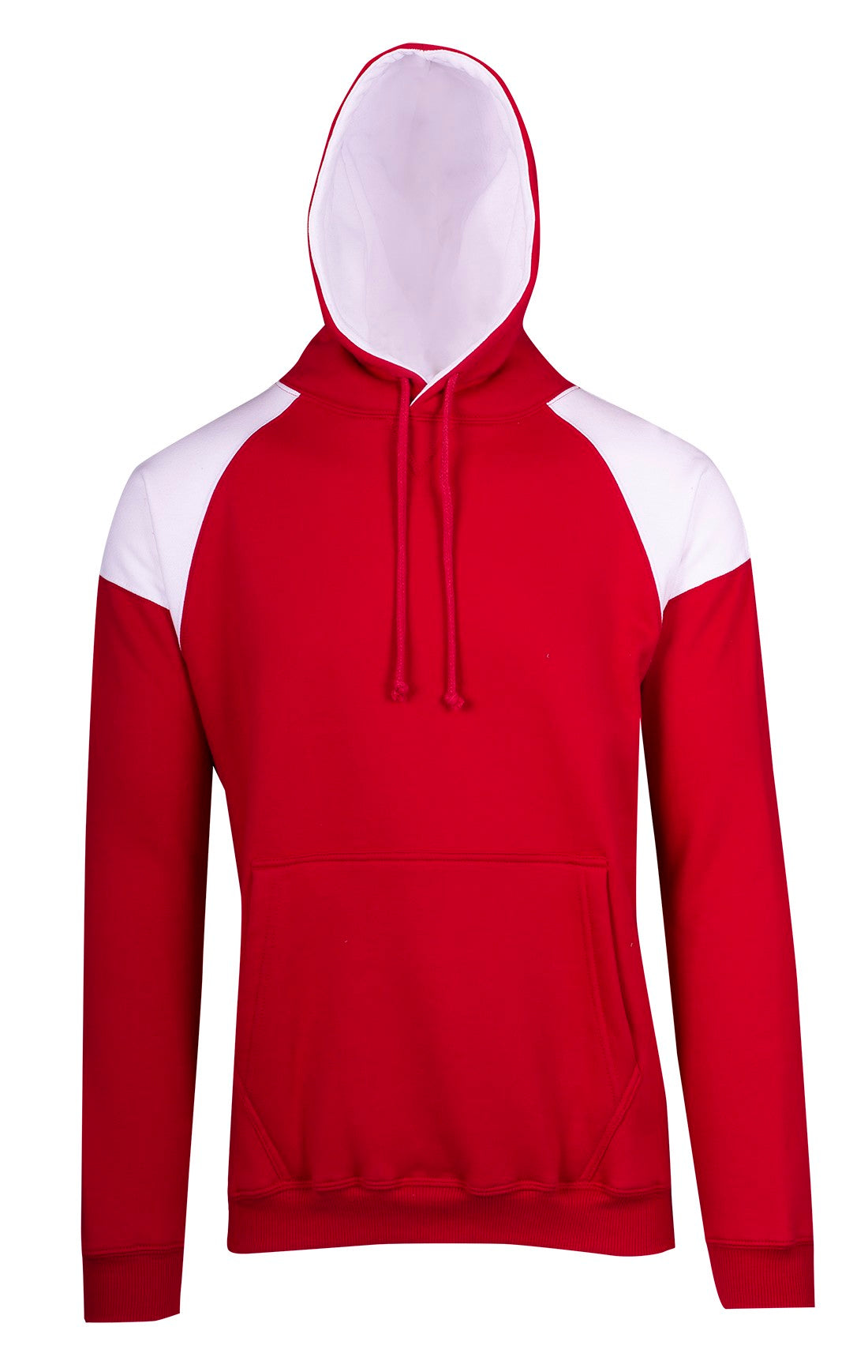 RM Mens Shoulder Contrast Panel Hoodie - F303HP