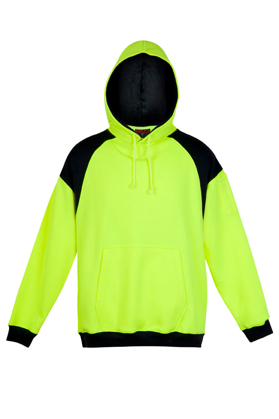 RM Men Shoulder Contrast Panel Hoodie Workwear - F303HPW