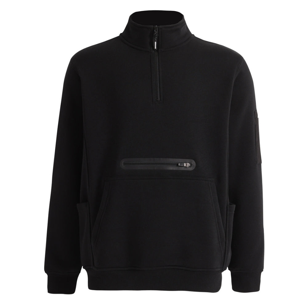 JB Unisex Premium Fleece Half Zip Work Sweat FL15